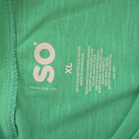 SO BRAND GIRL'S GREEN ST. PATRICKS DAY "HAVE A LUCKY DAY" TEE SIZE XL - Picture 4 of 9